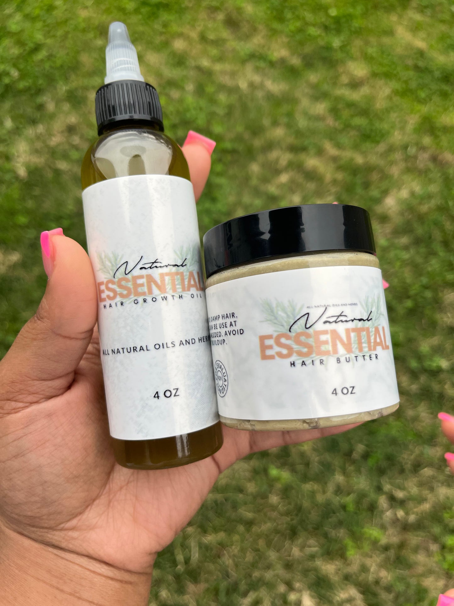 Natural Essential Hair Care Bundle