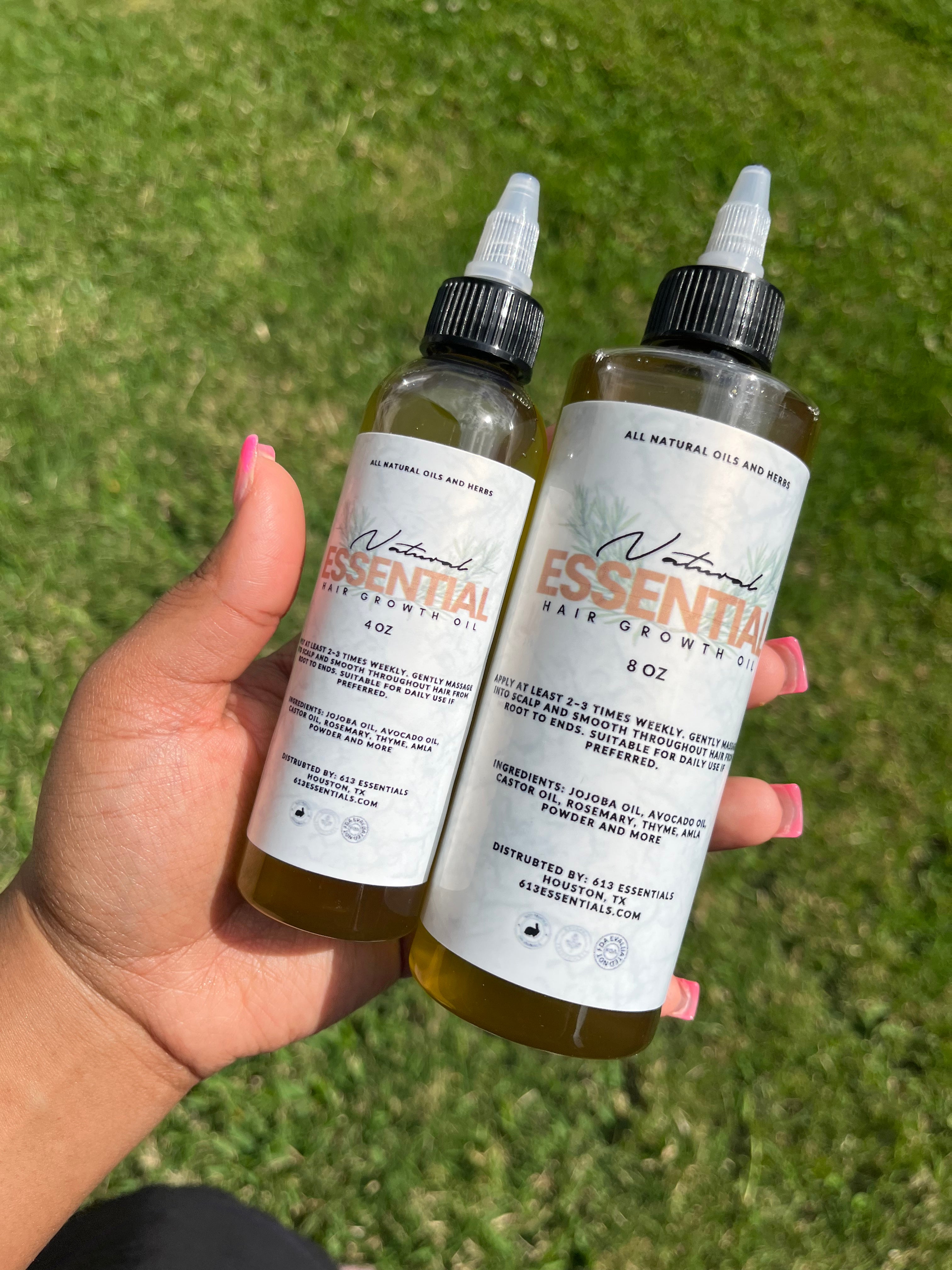 Natural Essential Hair Growth Oil – SIX THIRTEEN ESSENTIALS