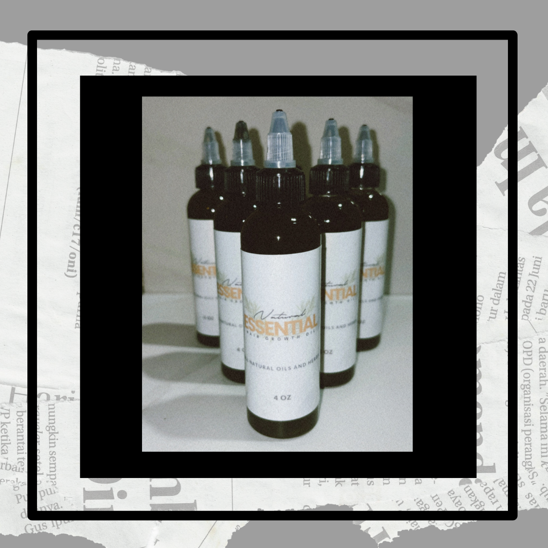 Natural Essential Hair Growth Oil