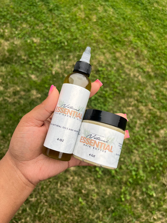 Natural Essential Hair Care Bundle